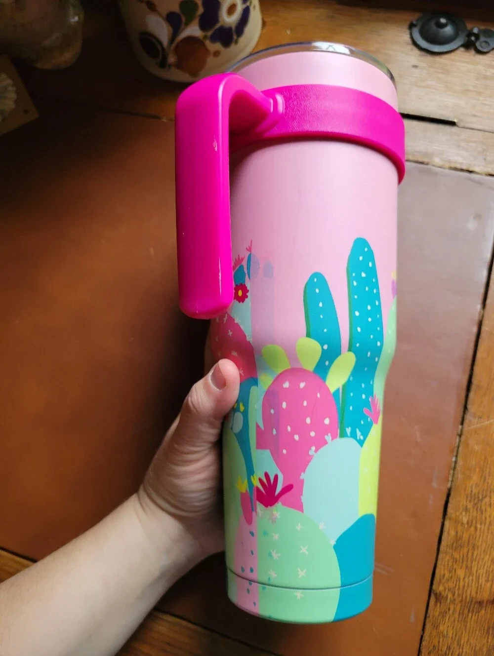 Zak Designs 40 Oz Tumbler With Handle And Sip Lid